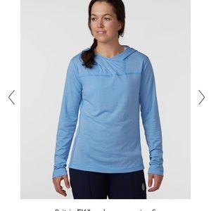 Stio Women's Divide Hooded Pullover Light green Size:Medium